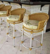 Banquetas Altas Fibra Sintética