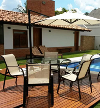 Kits Para Piscinas completo Móveis em Fibra Sintética