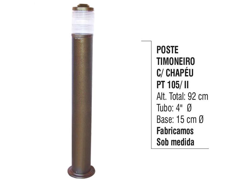 Poste Timoneiro com Chapéu