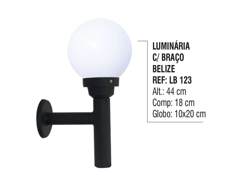 Luminária com Braço Belize